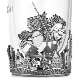 Кружка с двойными стенками "Богатырская сила"